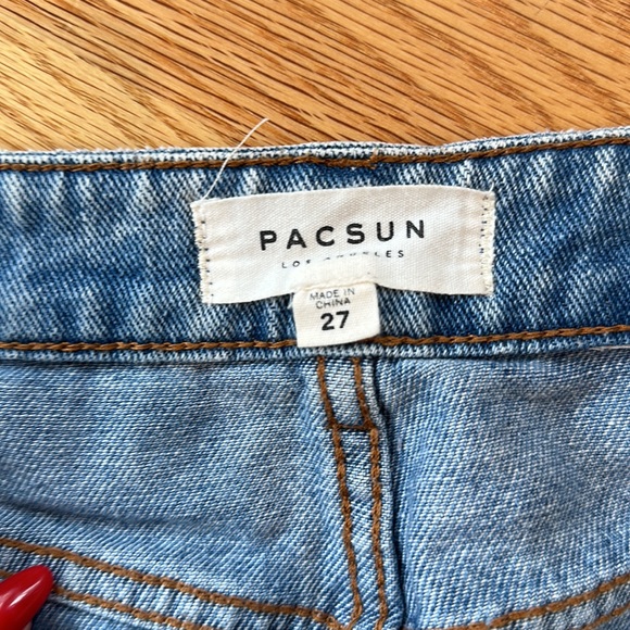 Pacsun denim mini skirt - Picture 2 of 3